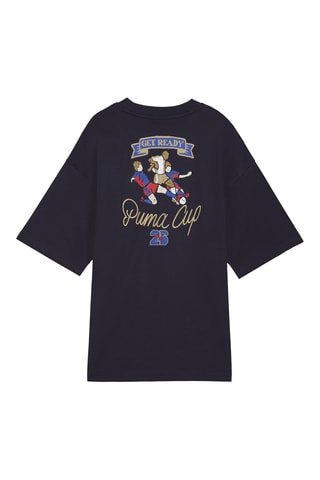 T-shirt oversize World Cup - Bleu marine