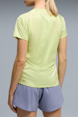 T-shirt da running Velocity - Verde chiaro