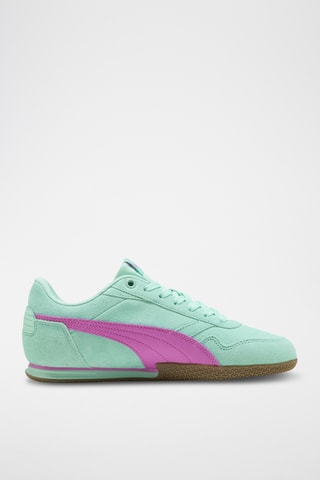 Sneakers in pelle scamosciata Bella Donna - Verde chiaro
