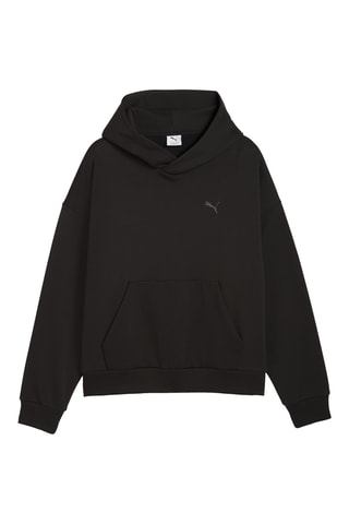 Sweat polaire à capuche Essentials - Noir