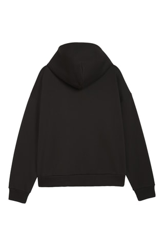 Sweat polaire à capuche Essentials - Noir