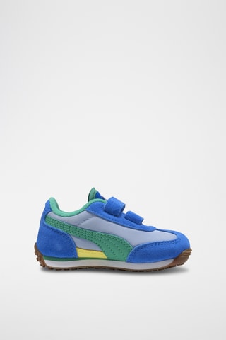 Sneakers in pelle Easy Rider  - Blu