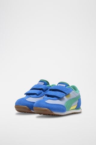 Sneakers in pelle Easy Rider  - Blu