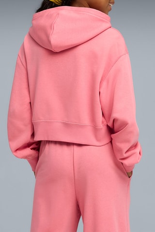 Felpa con cappuccio Wardrobe  - Rosa
