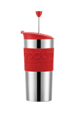 Mug à piston isotherme en acier inoxydable Travel Press -  35 cl