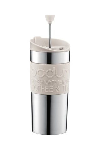 Mug à piston isotherme en acier inoxydable Travel Press -  35 cl