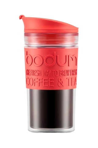 Mug de voyage isotherme en acier inoxydable et silicone Travelmug - 35 cl