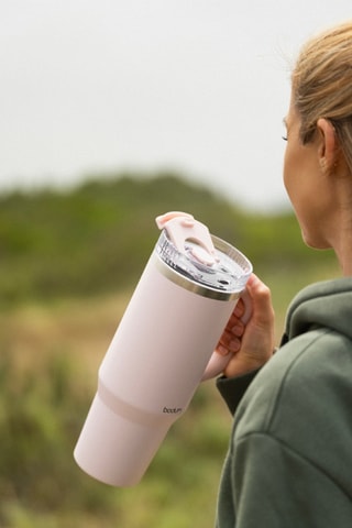 Mug de voyage isotherme en acier inoxydable - 1,2 l