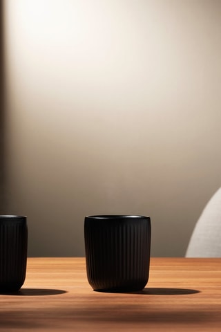 2 mugs double paroi en porcelaine Douro -  10 cl