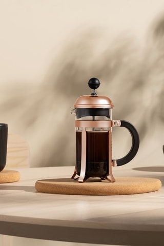 Cafetière à piston en verre borosilicate et acier inoxydable Chambord -  35 cl
