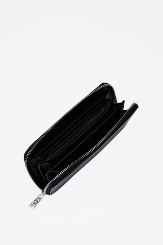 Portafoglio in pelle Concorde - Nero