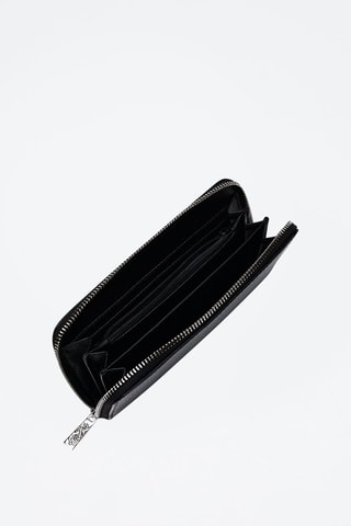 Portafoglio in pelle Concorde - Nero