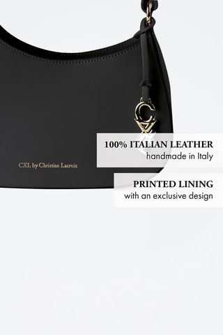 Borsa a spalla in pelle Ambroise - Nero