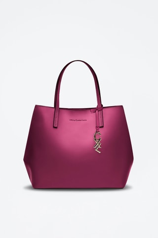 Shopping bag in pelle Rivoli - Rosa