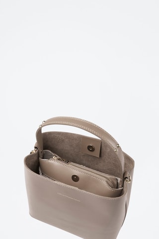 Borsa a mano in pelle di vitello Vaugirard - Beige