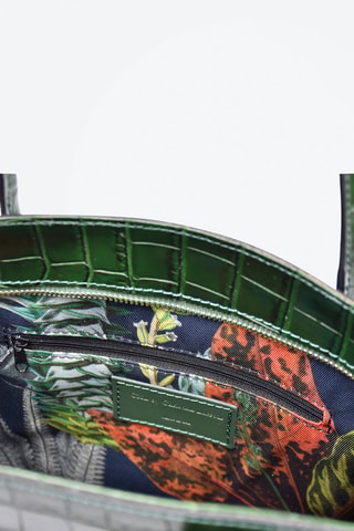 Borsa a mano in pelle Montaigne - Verde