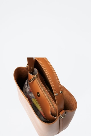 Borsa a mano in pelle Vaugirard - Marrone