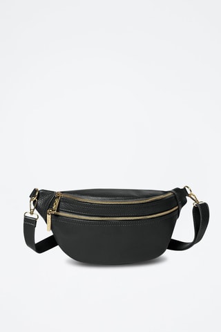 Marsupio in pelle di vitello Abbesses - Nero