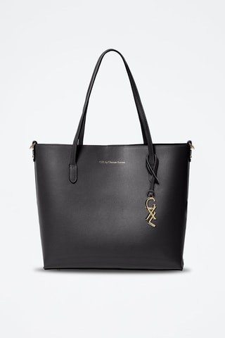 Borsa a mano in pelle di vitello Vendôme - Nero