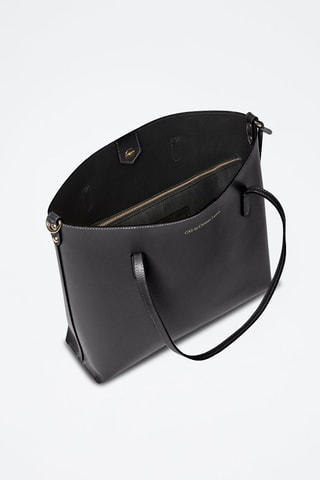 Borsa a mano in pelle di vitello Vendôme - Nero