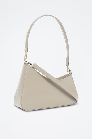 Borsa a mano in pelle di vitello Pigalle - Bianco