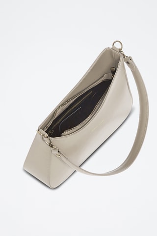 Borsa a mano in pelle di vitello Pigalle - Bianco