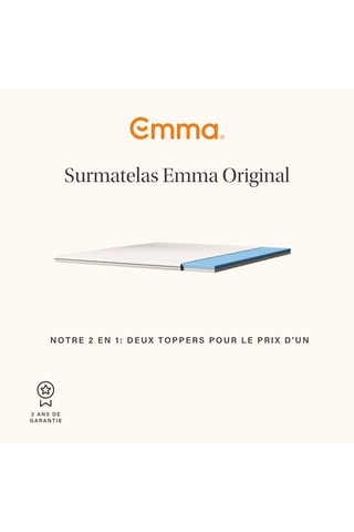 Matelas Original et surmatelas Emma Original