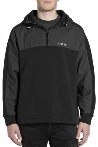 Sweat com capuz - Preto