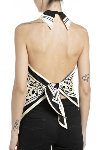 Top - Preto e amarelo