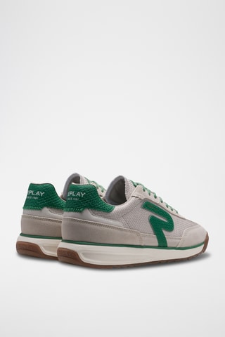 Sapatilhas - Verde e branco