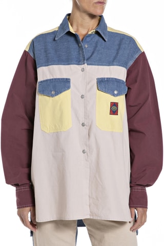 Camisa - Bege e amarelo