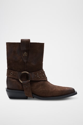 Botins em nobuck - Castanho