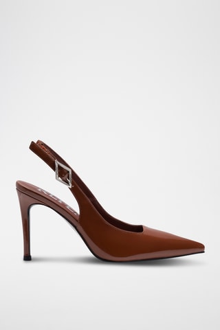 Sapatos de salto - Castanho
