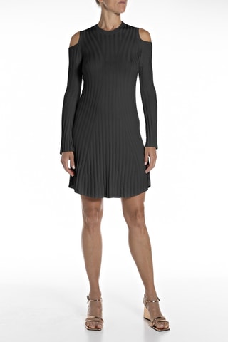 Vestido estilo patinadora - Preto