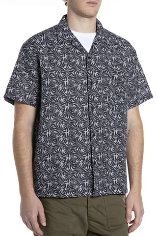 Camisa em linho - Azul