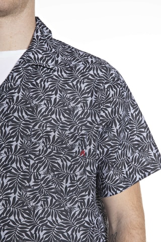 Camisa em linho - Azul
