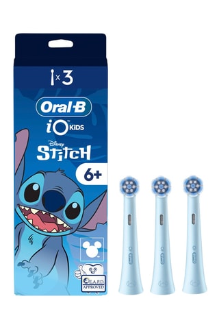 3 cabezales Oral-B iO Kids Stitch Lilo y Stitch Disney