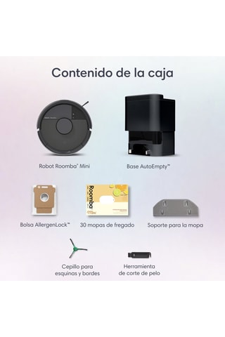 Minirrobot aspirador Roomba® - 90 min