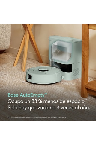 Minirrobot aspirador friegasuelos Roomba® y base AutoEmpty™