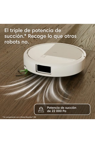 Robot aspirador friegasuelos Roomba® Plus 515 Combo y base AutoWash™