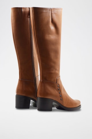 Stivali in pelle Elizama - Marrone