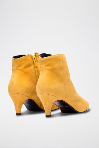 Stivaletti in pelle scamosciata Angelina - Giallo