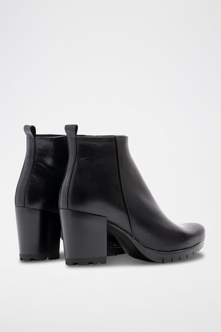 Stivaletti in pelle Scarlett - Nero