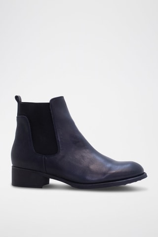 Stivaletti in pelle - Blu
