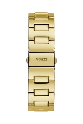 Montre à quartz en acier recyclé - Doré