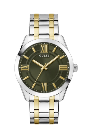 Montre à quartz en acier - Argenté et doré