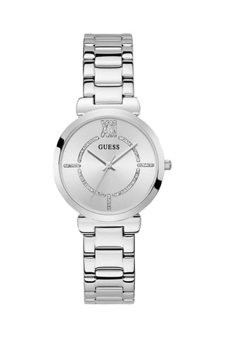 Montre à quartz en acier - Argenté