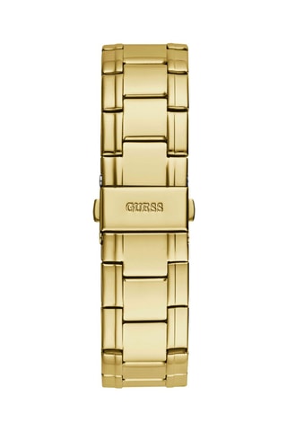 Montre à quartz en acier - Doré
