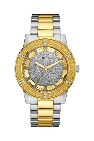 Montre à quartz en acier - Argenté et doré