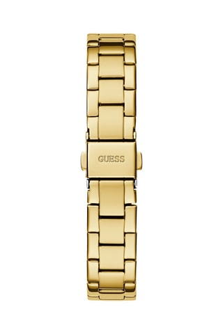 Montre à quartz en acier - Doré et vert
